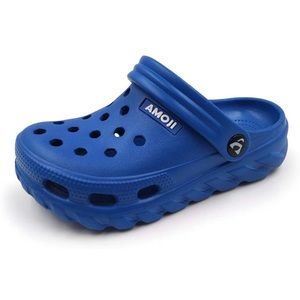 Amoji blue children’s outdoor shoe